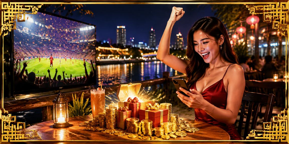 Người chơi thư giãn bên bờ sông Mê Kông – hình ảnh cân bằng cuộc sống và giải trí lành mạnh