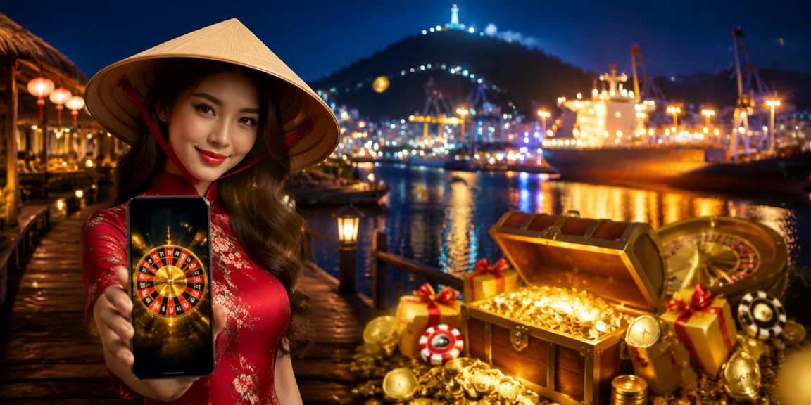 Người chơi trải nghiệm roulette tại Vũng Tàu với phong cách truyền thống Việt Nam